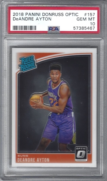 PSA Set Registry Showcase: Deandre Ayton Master Rookie Set